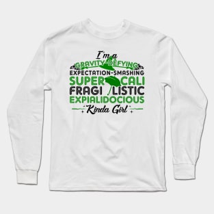 Broadway Kinda Girl. Theatre Nerd. Long Sleeve T-Shirt